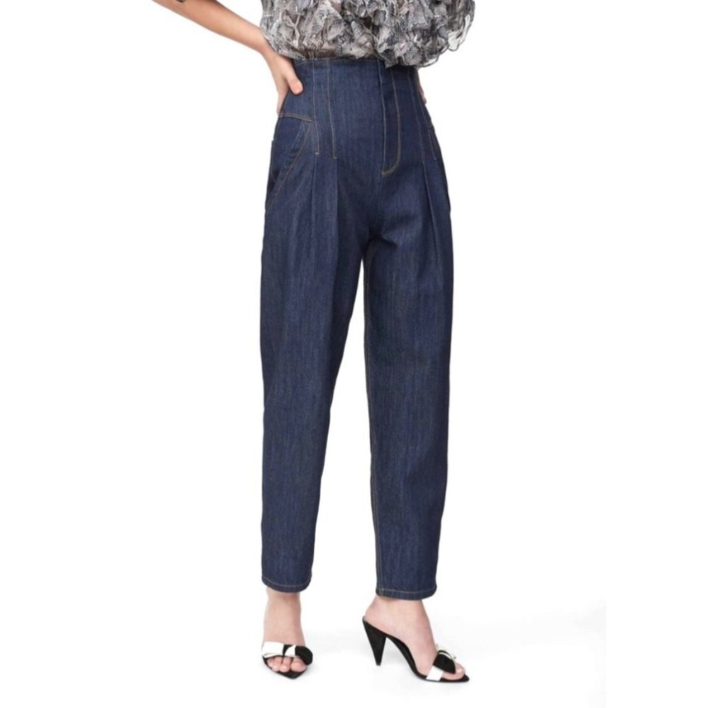 (NWOT) Rebecca Taylor Women's Pleated‎ Jeans La Vie Size 27